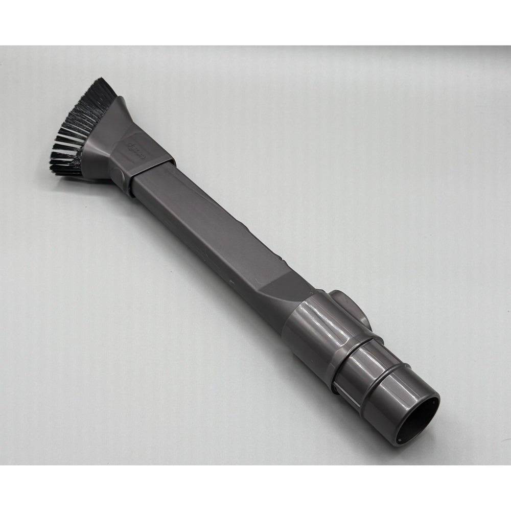 Dyson Combination Tool Crevice Brush Attachment with Adapter Iron Gray
